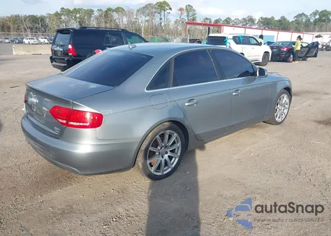 2010 Audi A4 2.0T Premium from USA, damaged, VIN WAUFFAFL9AN030146